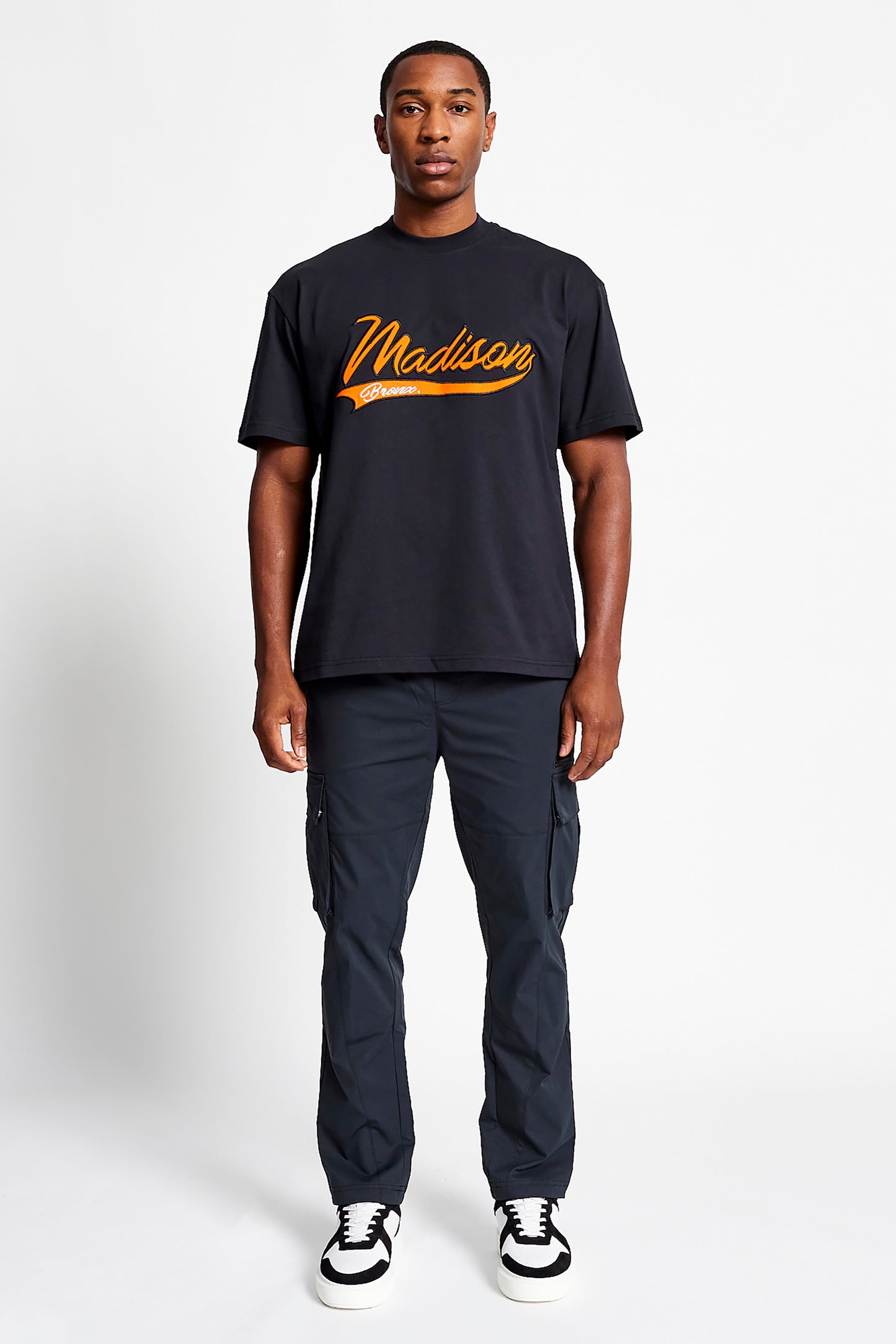 Empire Woven Cargo Pants - Black