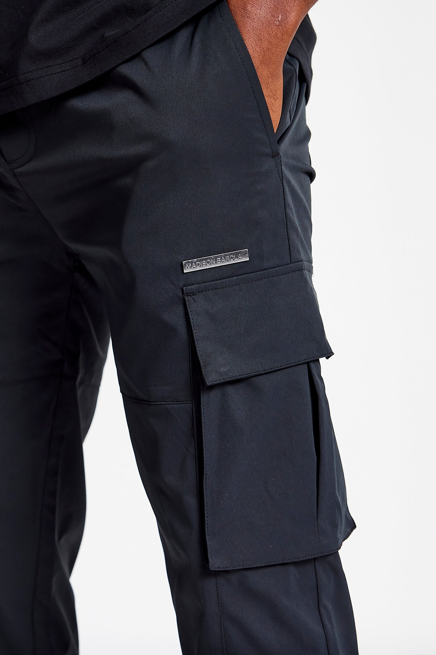 Empire Woven Cargo Pants - Black