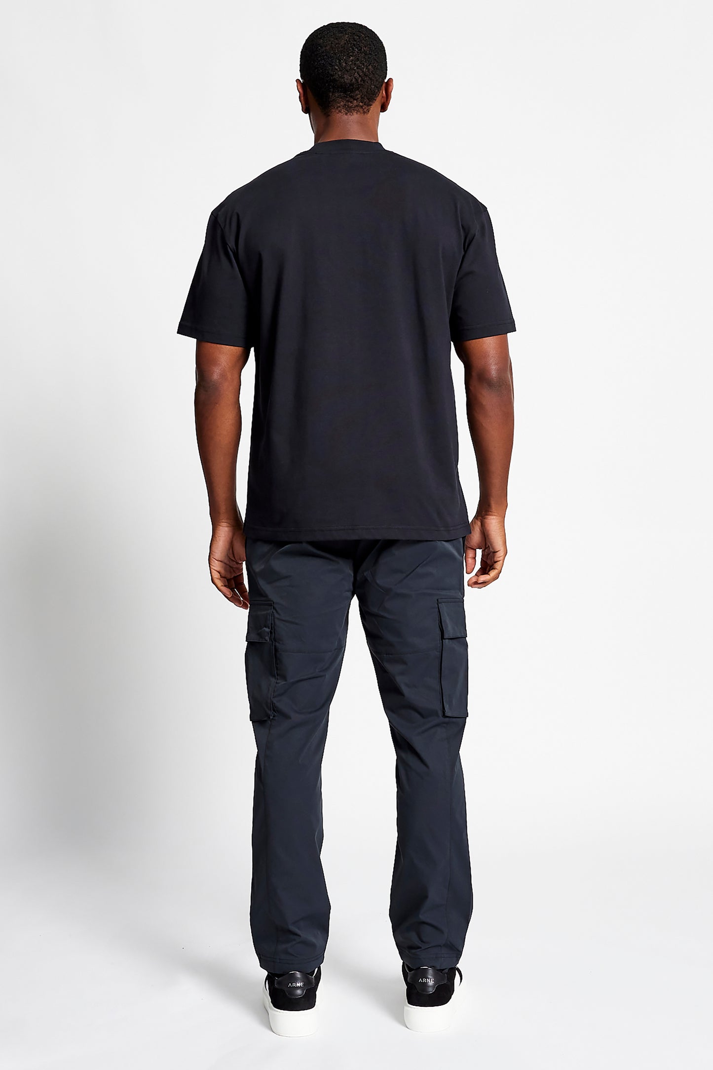 Empire Woven Cargo Pants - Black