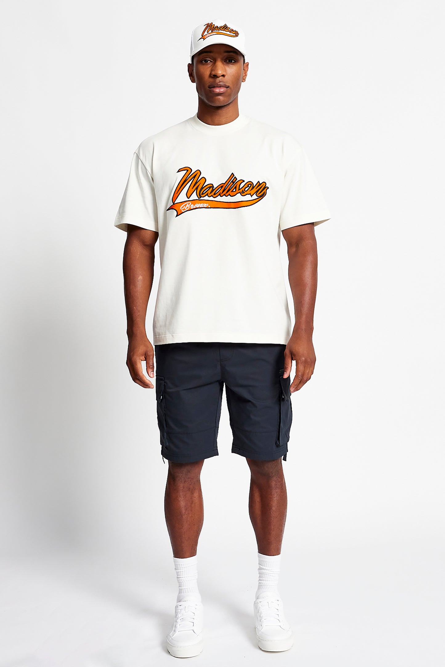 Broadway Woven Cargo Shorts - Black