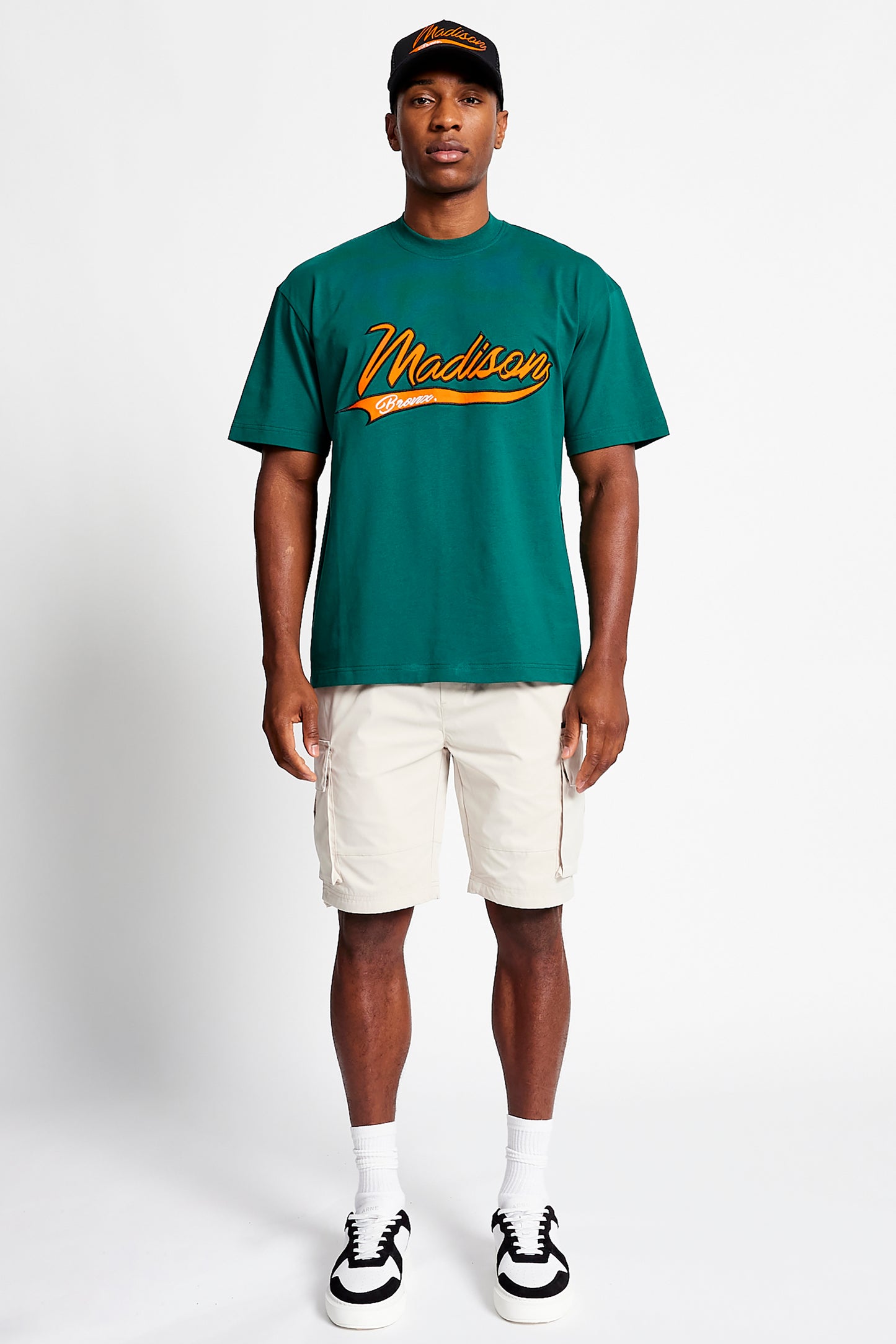 Broadway Woven Cargo Shorts - Stonewall