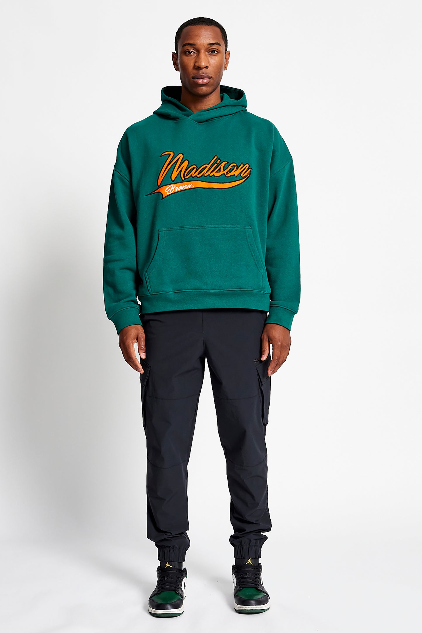Chelsea Stretched Cargo Jogger - Black