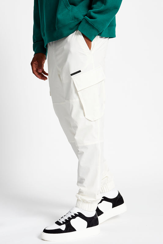 Chelsea Stretched Cargo Jogger - Marshmallow