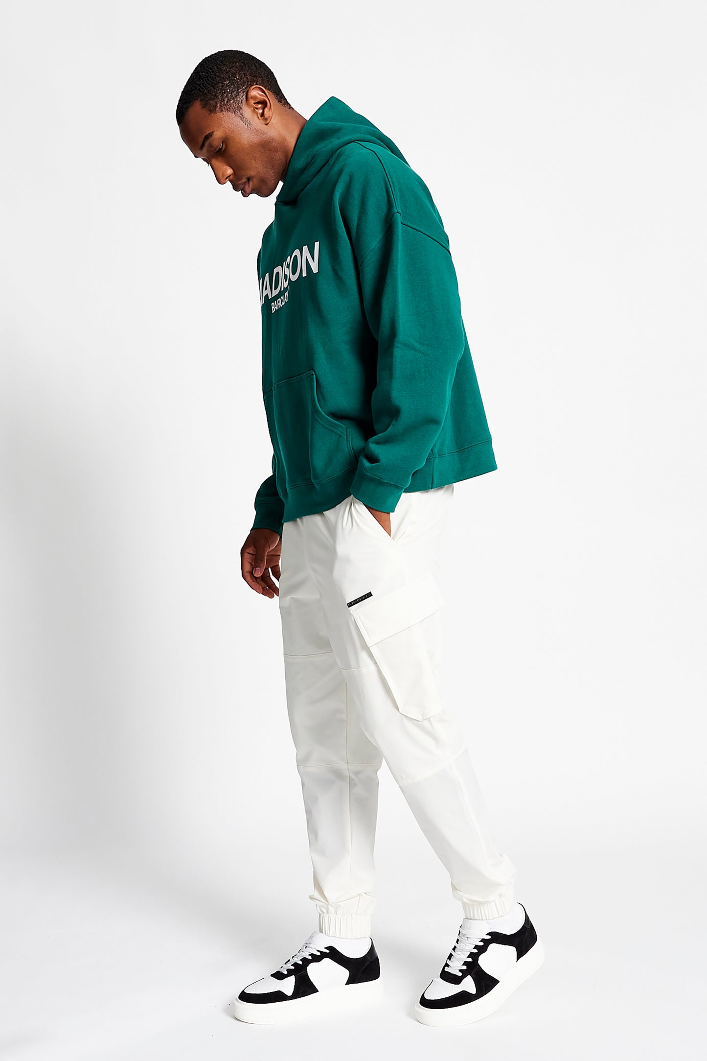 Chelsea Stretched Cargo Jogger - Marshmallow