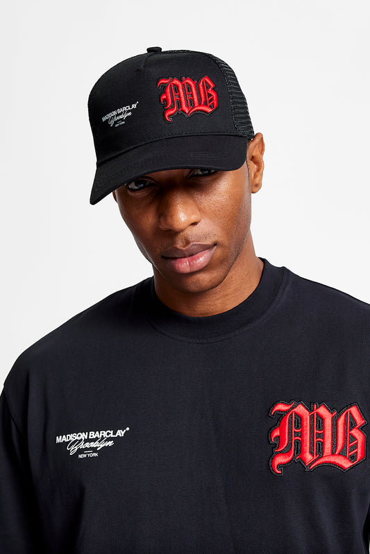 Madison Cap - Black